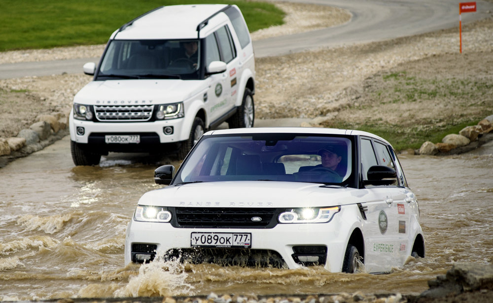 Открытие внедорожного полигона Land Rover Experience в Агаларов Эстейт