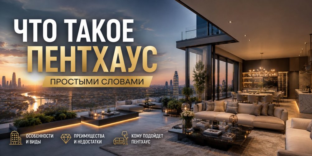 Что такое пентхаус простыми словами. Блог агентства недвижимости Bright Estate