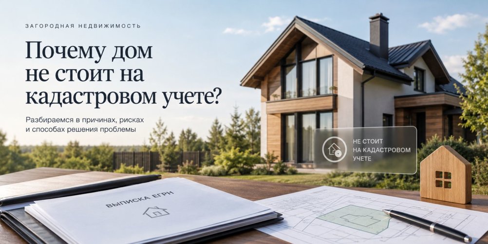 Почему дом не стоит на кадастровом учете?. Блог агентства недвижимости Bright Estate
