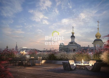 Дом с Атлантами - продажа двухуровневого пентхауса 308,7 кв.м. с террасой. Лот №10309 Дом с Атлантами - продажа двухуровневого пентхауса 308,7 кв.м. с террасой. ID 10309