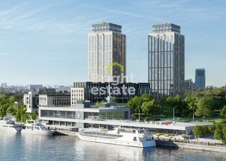 Купить 6-комнатную квартиру без отделки в ЖК Dream Towers на берегу Москвы-реки. ID 19917