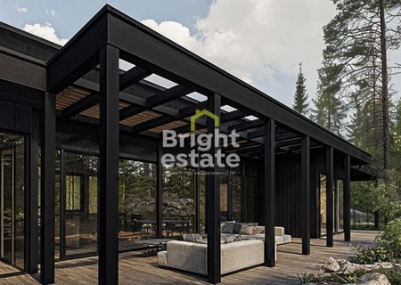 Купить коттедж под отделку в коттеджном поселке Якиранта, Республика Карелия. ID 22710