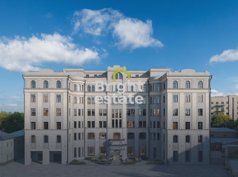 Купить 2-уровневый пентхаус с террасой в клубном доме Фон Дессин. ID 14439