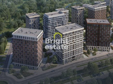 Квартира без отделки в жилом комплексе West Garden. ID 14975