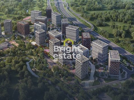 Квартира без отделки в жилом комплексе West Garden. ID 14975