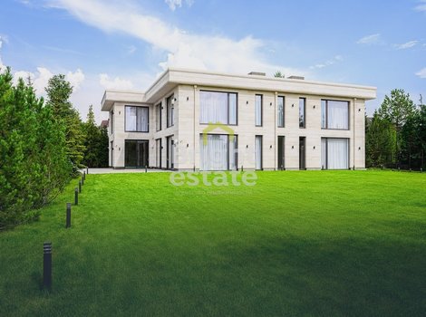 Купить авторский коттедж 537 кв.м. в КП Третья Охота на Новой Риге. ID 15538