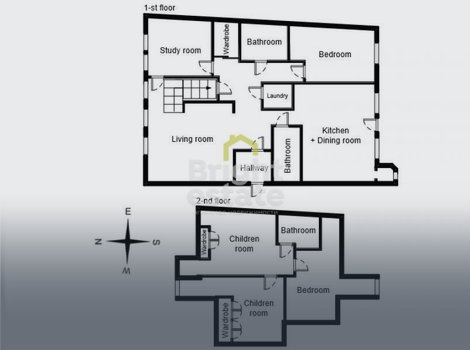Купить 2-уровневую квартиру в доме в Подколокольном переулке 6с3, Басманный район. ID 16285