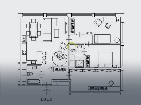 Продажа 2-уровневого пентхауса с террасой в жилом комплексе Jazz Квартал. ID 16308