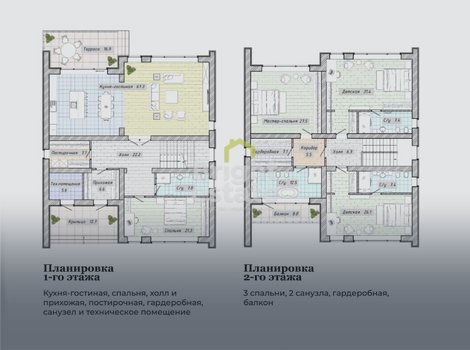 Продажа загородного коттеджа 327 кв.м. в поселке Сокольники Парк. ID 16523
