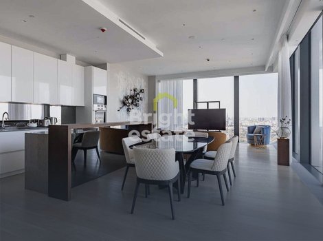 Купить видовые 3-комнатные апартаменты в ЖК Neva Towers, ЦАО. ID 16562