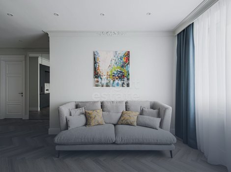Купить 2-комнатную квартиру 51 кв.м. в элитном ЖК ЛИЦА Арх-проект. ID 16565
