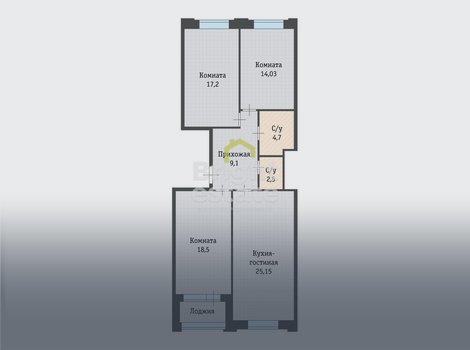 Продажа 4-комнатной квартиры в ЖК Балтийский, САО. ID 16626