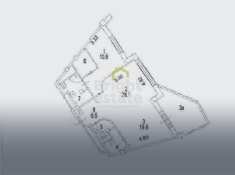 Купить квартиру с террасой в жилом комплексе Коперник. ID 16682