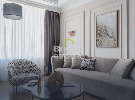 Купить квартиру в стиле современной классики в ЖК Небо. ID 17409