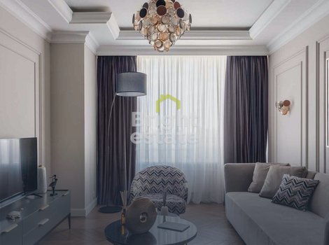 Купить квартиру в стиле современной классики в ЖК Небо. ID 17409
