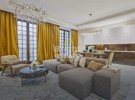 Купить 4-комнатную квартиру с отделкой в ЖК Knightsbridge Private Park. ID 17453