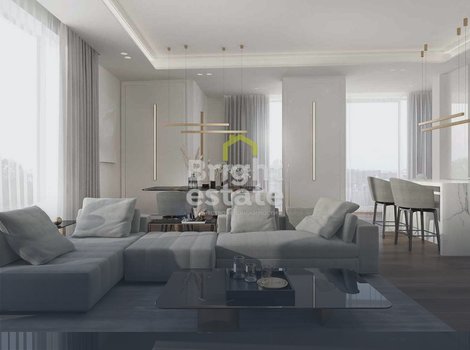 Купить 2-комнатные апартаменты с дизайнерской отделкой в ЖК ВТБ Арена Парк. ID 17548