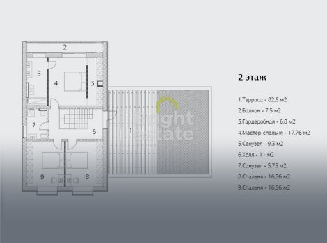 Купить коттедж с хаммамом в КП Ильинские холмы. ID 18208