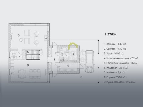 Продажа загородного дома в стиле минимализма в КП Ильинские холмы. ID 18210