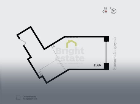 Продажа 2-комнатного апартамента без отделки в ЖК Руновский 14 . ID 18452