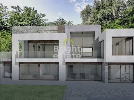 Купить современную виллу 640 кв.м. на озере Комо в Сан Сиро. ID 19095