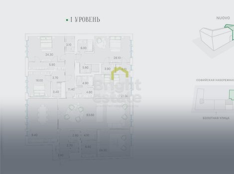 Продажа многокомнатной квартиры в элитном клубном доме DUO. ID 19111