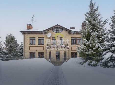Коттедж с бассейном в поселке Гринфилд на Новой Риге. ID 19392