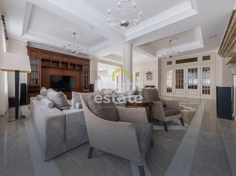 Купить загородный дом со СПА и кинотеатром в КП Монолит. ID 19765