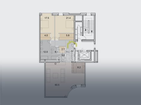Купить 4-комнатную квартиру в жилом комплексе Savvin River Residence, Хамовники. ID 20172