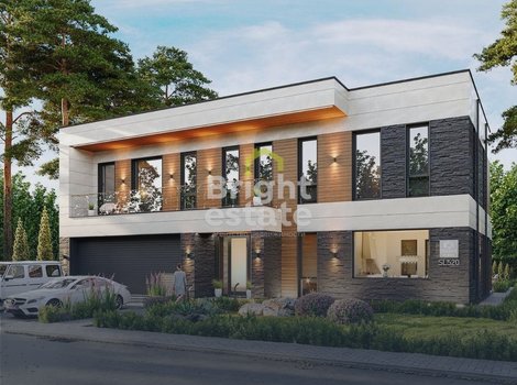 Купить коттедж без отделки в коттеджном поселке Lapino Garden. ID 20701