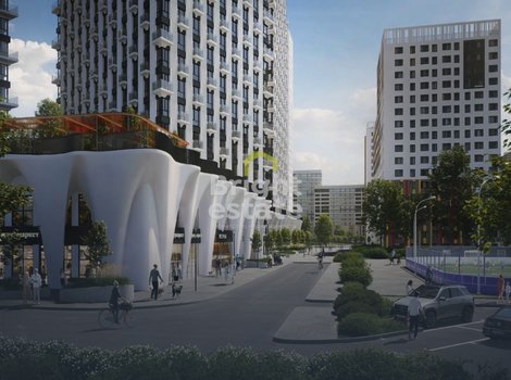 Купить 3-комнатную квартиру без отделки в ЖК Wellton Towers. ID 20863