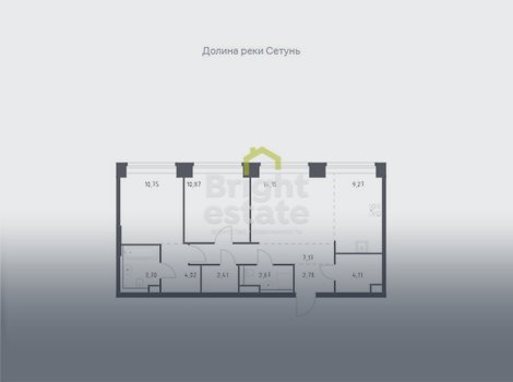 Продажа 3-комнатной квартиры в ЖК Nova, ЗАО. Лот №21487 Продажа 3-комнатной квартиры в ЖК Nova, ЗАО. ID 21487