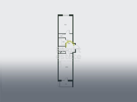 Купить квартиру на Новой Риге – квартал Павлово 3. ID 21624