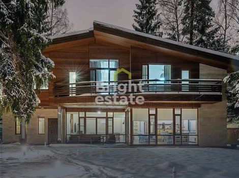 Купить дом шале с элементами лофт в КП Липка. ID 21678