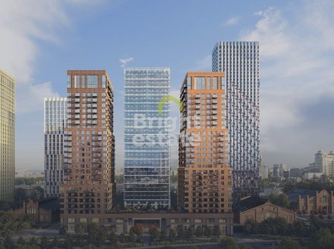 Купить 4-комнатную квартиру в отделке white box в ЖК Republic. ID 21779