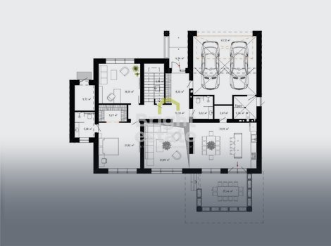 Купить коттедж без отделки в КП Гранд Иславское. ID 21782