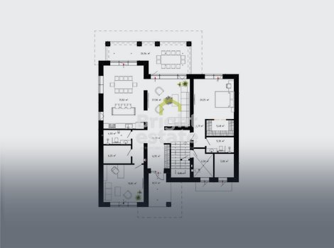 Купить коттедж без отделки в КП Гранд Иславское, 25 км от МКАД. ID 21783