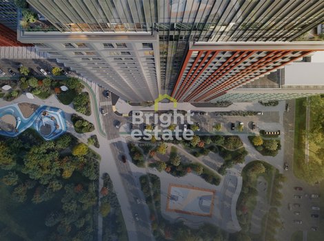 Купить квартира без отделки с одной спальней в жилом комплексе Injoy. ID 21934
