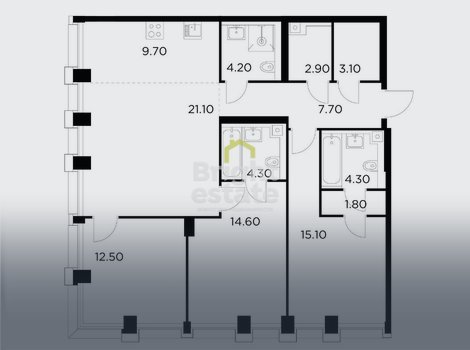 Купить пентхаус в ЖК Injoy. ID 21949