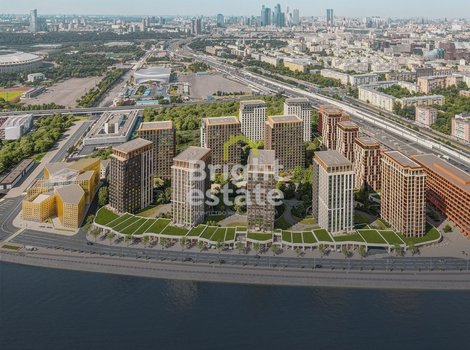 Купить 4-комнатную квартиру в в премиальном городском комплексе Luzhiniki Collection. ID 22113