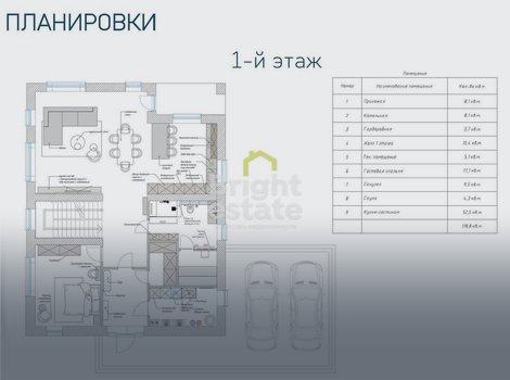 Купить коттедж с готовой отделкой в КП Corner Lapino. ID 22149