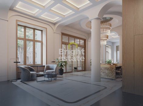 Купить 3-комнатную квартиру без отделки в клубном доме Чистые пруды. ID 22434