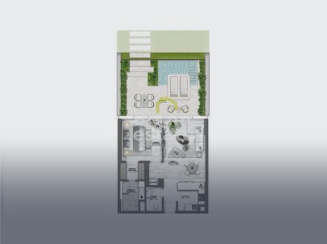 Passo by Beyond - купить квартиру с 1-й спальней на Palm Jumeirah Island. ID 22497