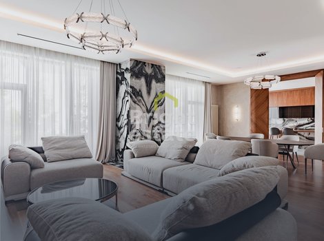 Купить дом в КП Агаларов Эстейт - новый коттедж 942кв.м.. ID 22589