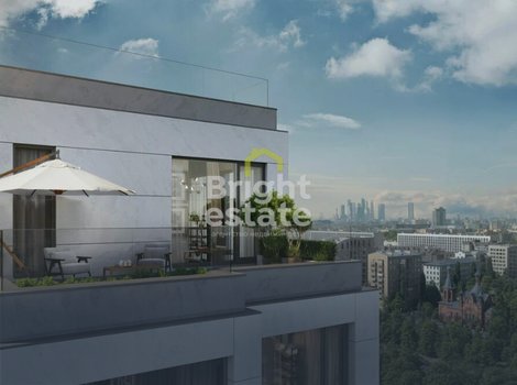 Продажа квартиры с 2 спальнями с отделкой White Box в приватном квартале Дом 7 Даниловский. ID 22804