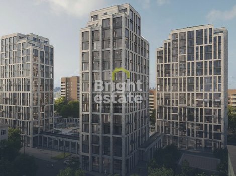 Продажа квартиры с 2 спальнями с отделкой White Box в приватном квартале Дом 7 Даниловский. ID 22804