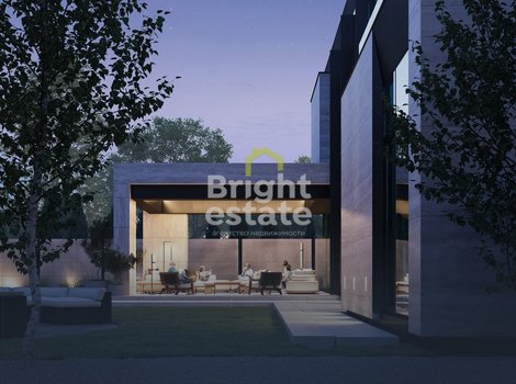 Купить современный коттедж без отделки в КП Сильвер Стоун. ID 22882