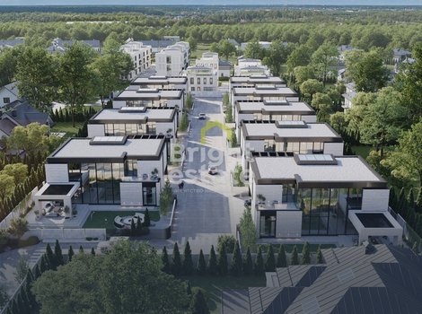 Купить современный коттедж без отделки в КП Сильвер Стоун. ID 22882