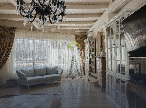 Купить коттедж под ключ на лесном участке в КП Пансионат Петрово-Дальнее. ID 22921