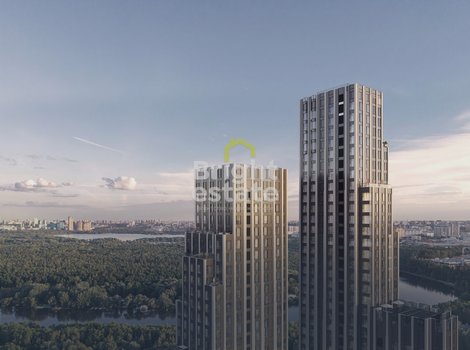 3-комнатная квартира без отделки в жилом комплексе Крылатская 33 . ID 23126